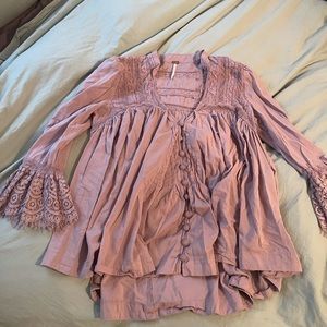 Free People Peasant Top Size Small